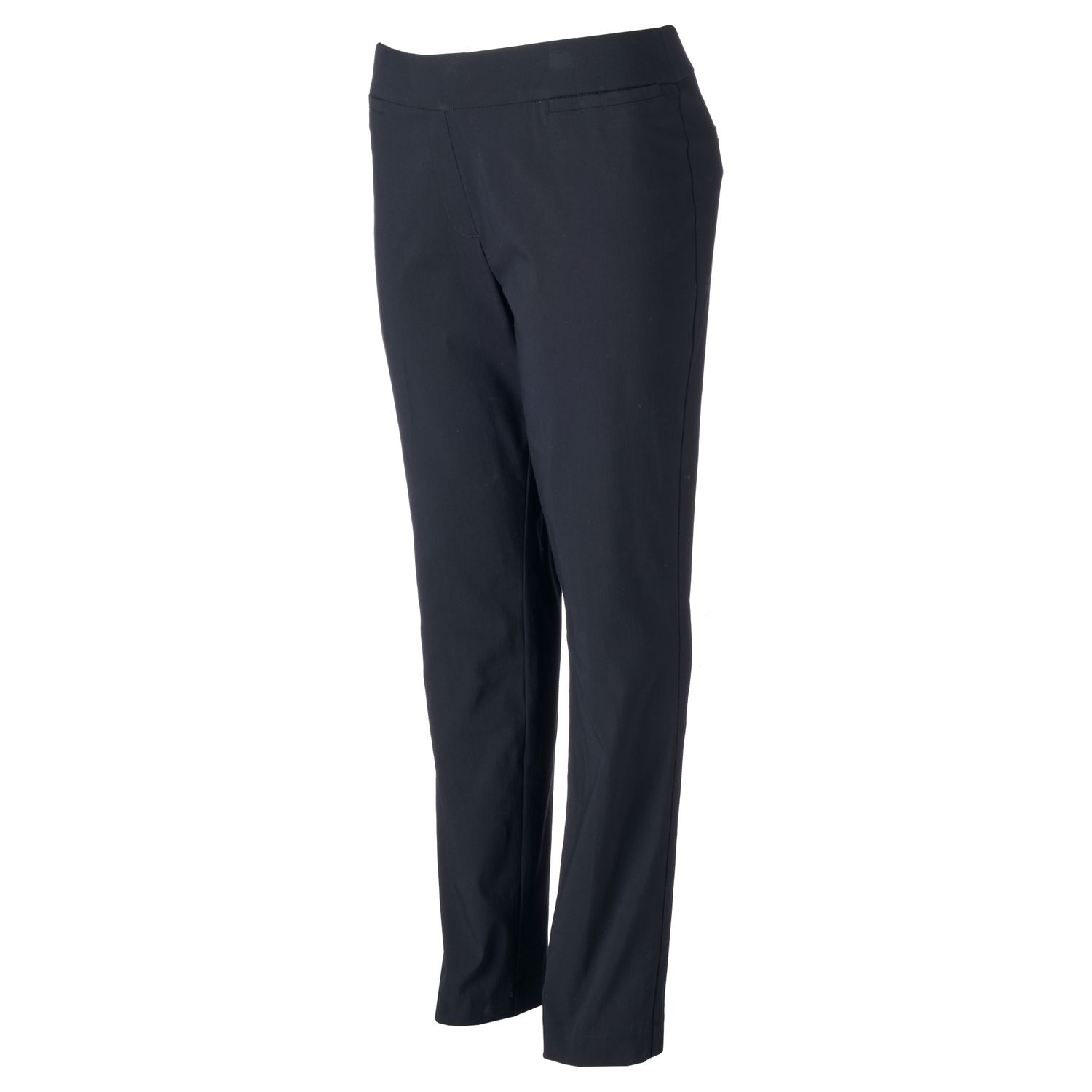 plus size pull on dress pants