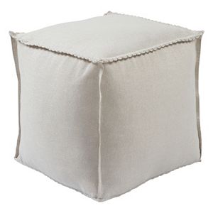 Decor 140 Adrastea Linen Blend Pouf