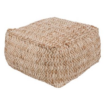 Decor 140 Sulusk Jute Blend Pouf