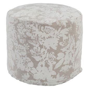 Decor 140 Cydista Linen Blend Pouf