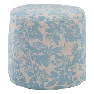Decor 140 Cydista Linen Blend Pouf