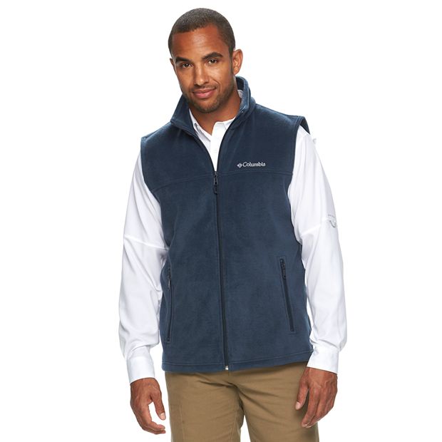 mens fleece columbia vest