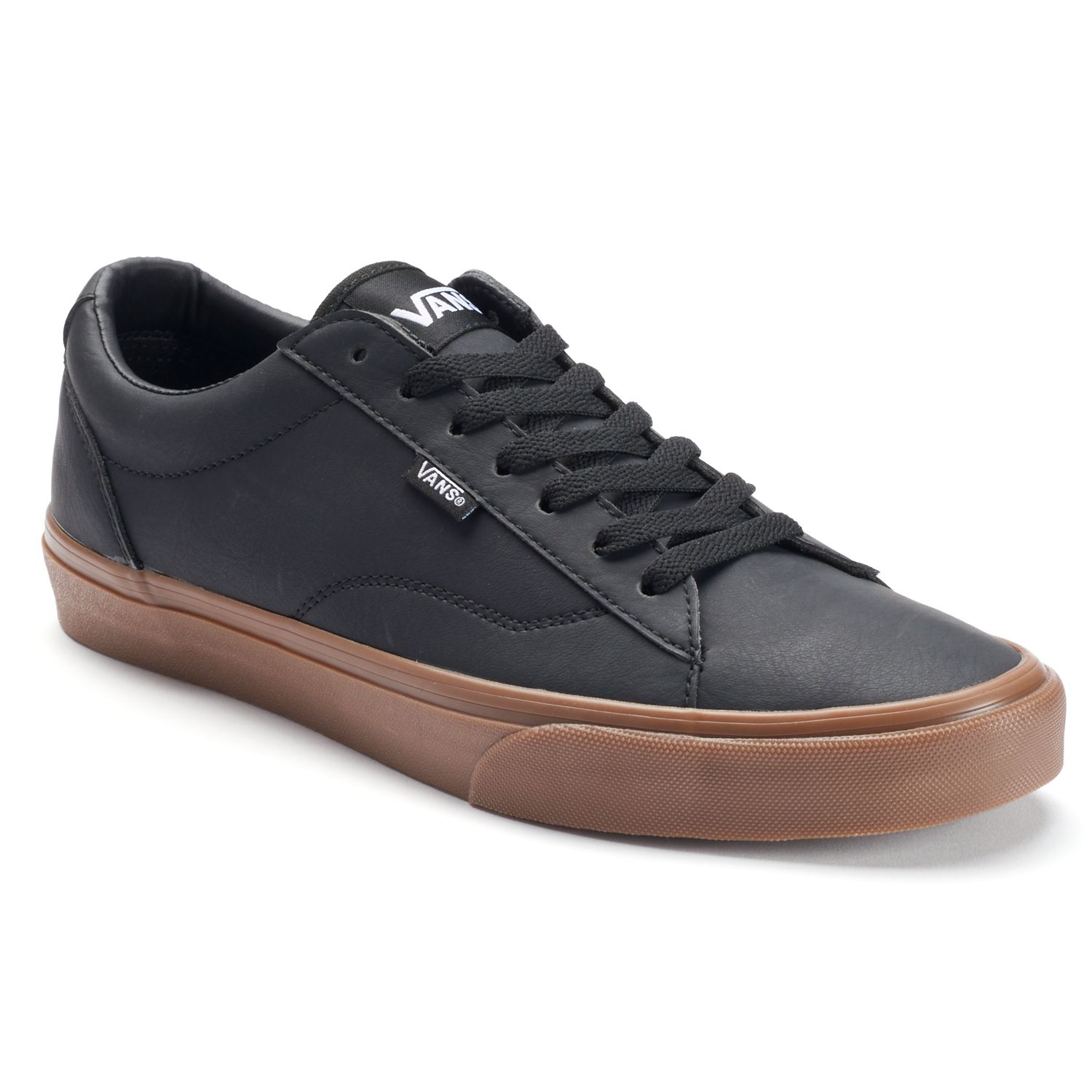 mens leather vans