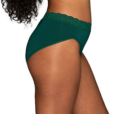 Women's Vanity Fair Lingerie Flattering Lace Hi-Cut Panty 13280