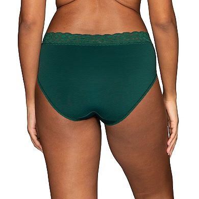 Women's Vanity Fair Lingerie Flattering Lace Hi-Cut Panty 13280
