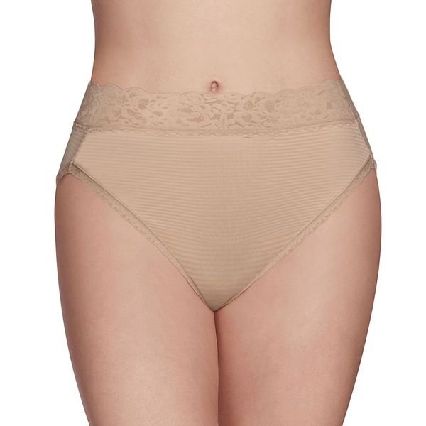 Women S Vanity Fair Flattering Lace Hi Cut Panty 13280