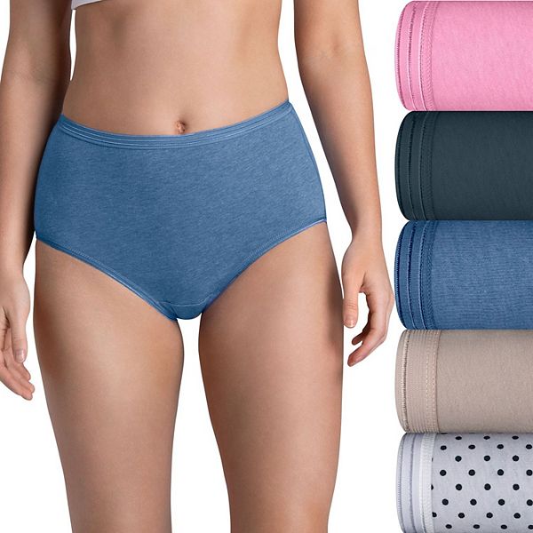 Women's Fruit of the Loom® 5-Pack Signature Microfiber Brief Set 5DKMFBR