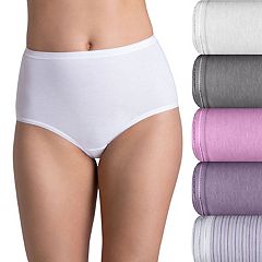 Hanes Comfort, Period.™ Moderate Women's Brief Underwear Pack, Leaks,  Assorted Mauves, 3-Pack 6 