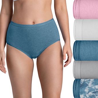 Women's Fruit of the Loom® Ultra Soft Brief 5-pack Panty Set 5DUSKBR
