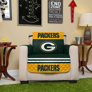 Green Bay Packers Quilted Chair Cover