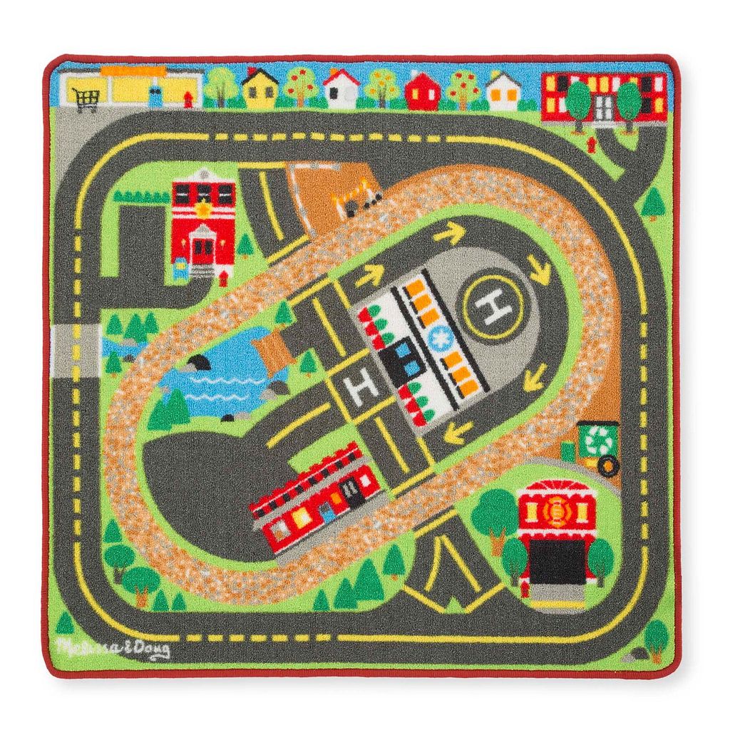 packaging youtube machine wallet & Vehicle Activity Rug Deluxe Melissa Multi Doug