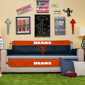 Chicago Bears Quilted Sofa Cover