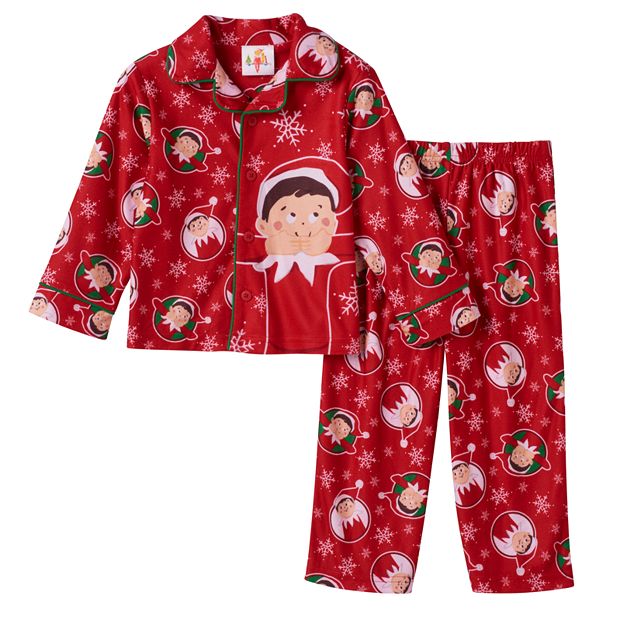 Toddler Boy The Elf on the Shelf Pajama Set