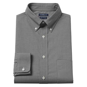 Men's Croft & Barrow庐 Easy-Care True Comfort Slim-Fit Stretch Dress Shirt