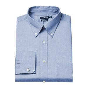 Men's Croft & Barrow® Stretch True Comfort Slim-Fit Easy-Care Dress Shirt