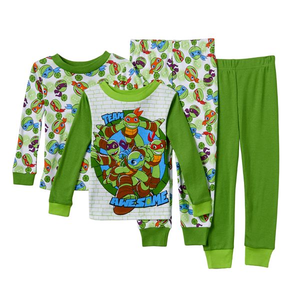 Teenage Mutant Ninja Turtles Boy 2 PC Short Sleeve Pajama Set Size 5T