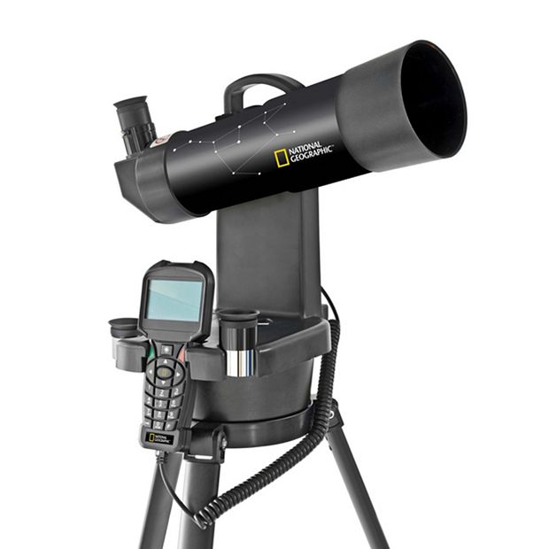 Computerized store refractor telescope