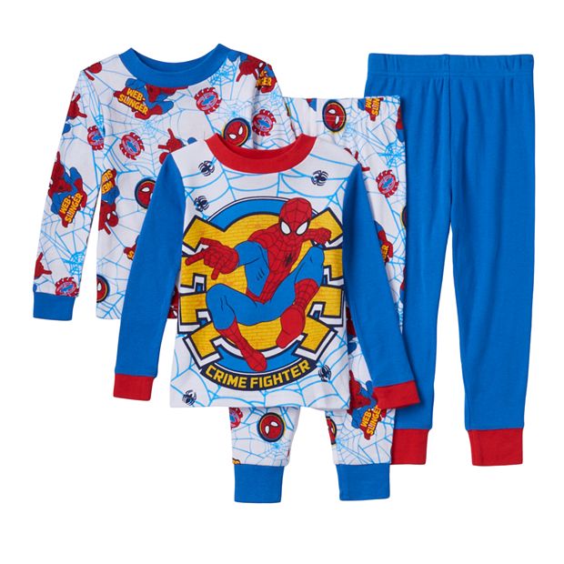 Kohls spiderman online pajamas