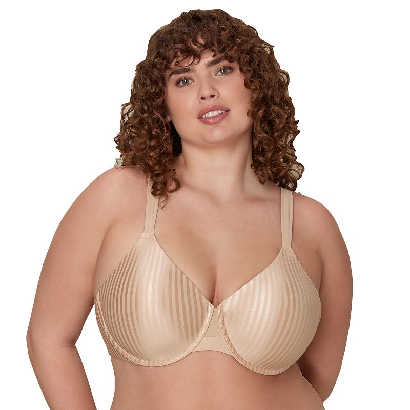 Playtex® Secrets® Perfectly Smooth Full-Coverage Underwire Bra 4747, Women's, Size: 40 Ddd, Nude Stripe