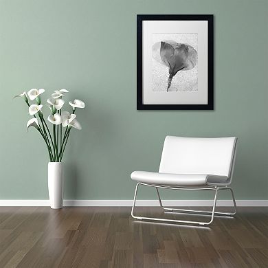 Trademark Fine Art Flowers on Ice Framed Wall Art