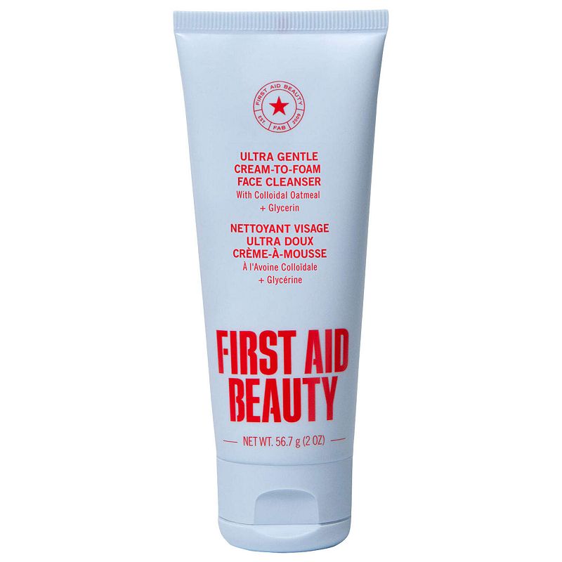 FIRST AID BEAUTY Ultra Repair Cream-to-Foam Hydrating Cleanser - 2oz - Travel Size
