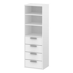 Tvilum Nicalie 4-Drawer Cabinet Bookshelf