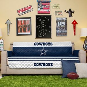 Dallas Cowboys Quilted Sofa Cover
