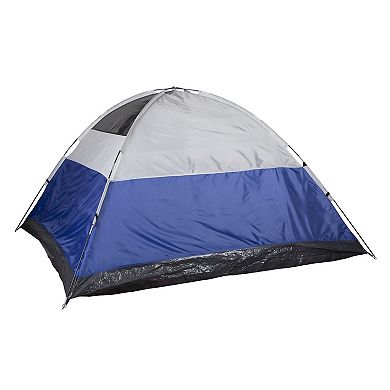 Stansport Pine Creek 3-Person Dome Tent (Blue White)