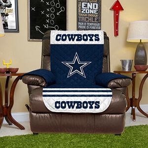 Dallas Cowboys Quilted Recliner Chair Cover