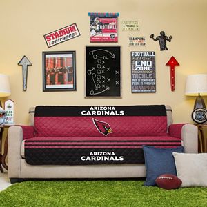 Arizona Cardinals Quilted Sofa Cover