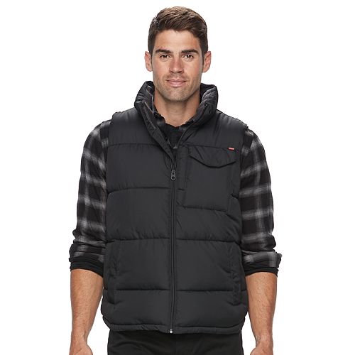 Men's Hemisphere Solid Puffer Vest