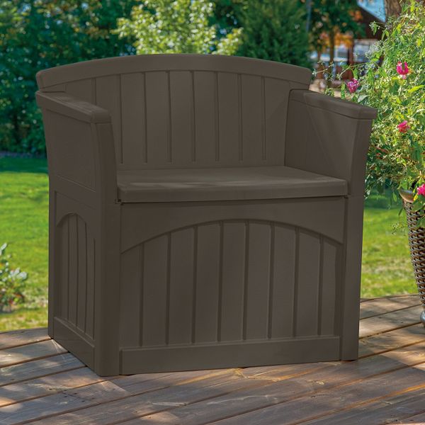 Suncast 31 Gallon Storage Patio Seat, Suncast Outdoor Furniture