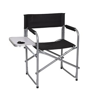 Stansport Folding Director's Chair with Side Table
