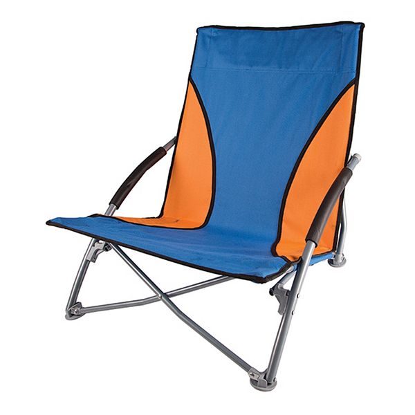 Stansport Low Profile Beach Camp Chair, Low Profile Beach Style Lawn Chairs