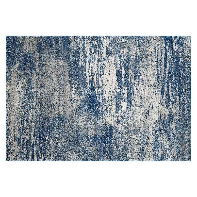 Safavieh Evoke Carly Abstract Rug, Blue, 5X7.5 Ft