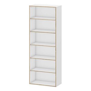 Tvilum Hamilton 6-Shelf Bookshelf