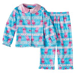 Toddler Girl Peppa Pig Shirt & Pants Pajama Set
