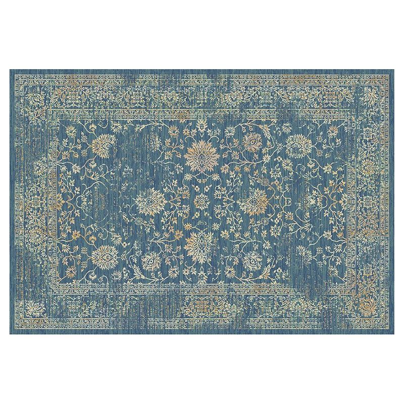 Safavieh Evoke Hannah Framed Floral Rug, Light Blue, 5X7.5 Ft