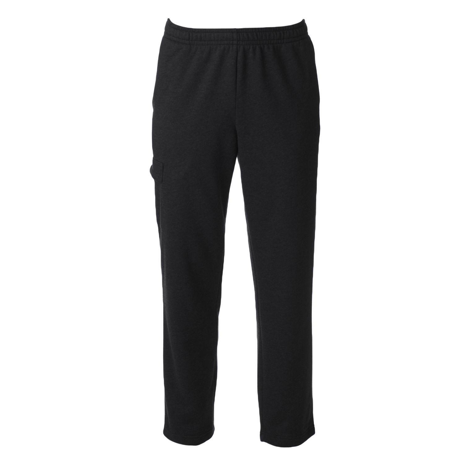 big and tall elastic waist cargo pants