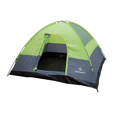 Stansport Pine Creek 3-Person Dome Tent (Gray Green)