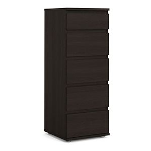 Tvilum Aurora Narrow 5-Drawer Dresser
