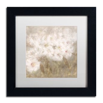 Trademark Fine Art Wild Flowers I Matted Framed Wall Art