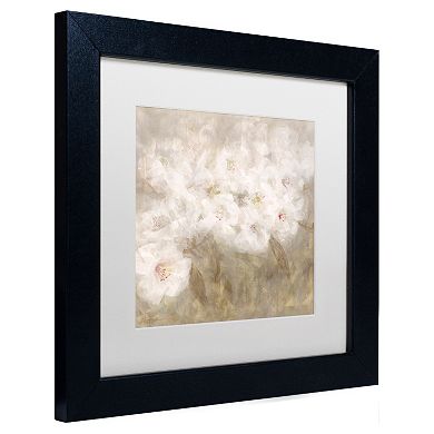 Trademark Fine Art Wild Flowers I Matted Framed Wall Art