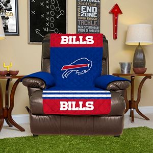 Buffalo Bills Quilted Recliner Chair Cover