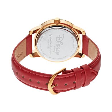 Disney's Minnie Mouse "Rock the Dots" Women's Leather Watch