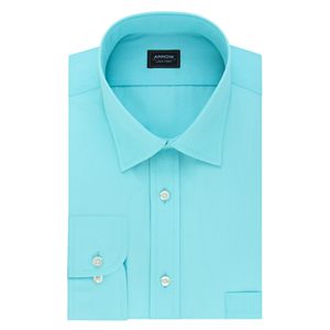 Men's Arrow Slim-Fit Poplin Wrinkle-Free Dress Shirt