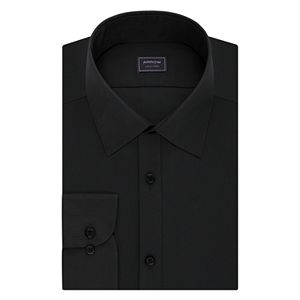 Big & Tall Arrow Regular-Fit Poplin Wrinkle-Free Dress Shirt