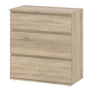 Tvilum Aurora Wide 3-Drawer Dresser
