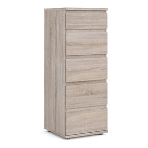 Tvilum Aurora Narrow 5-Drawer Dresser