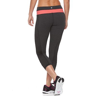 Women s Tek Gear Ruched Leg Capri Yoga Leggings